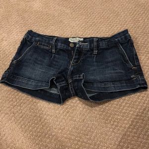 A&F women’s denim shorts